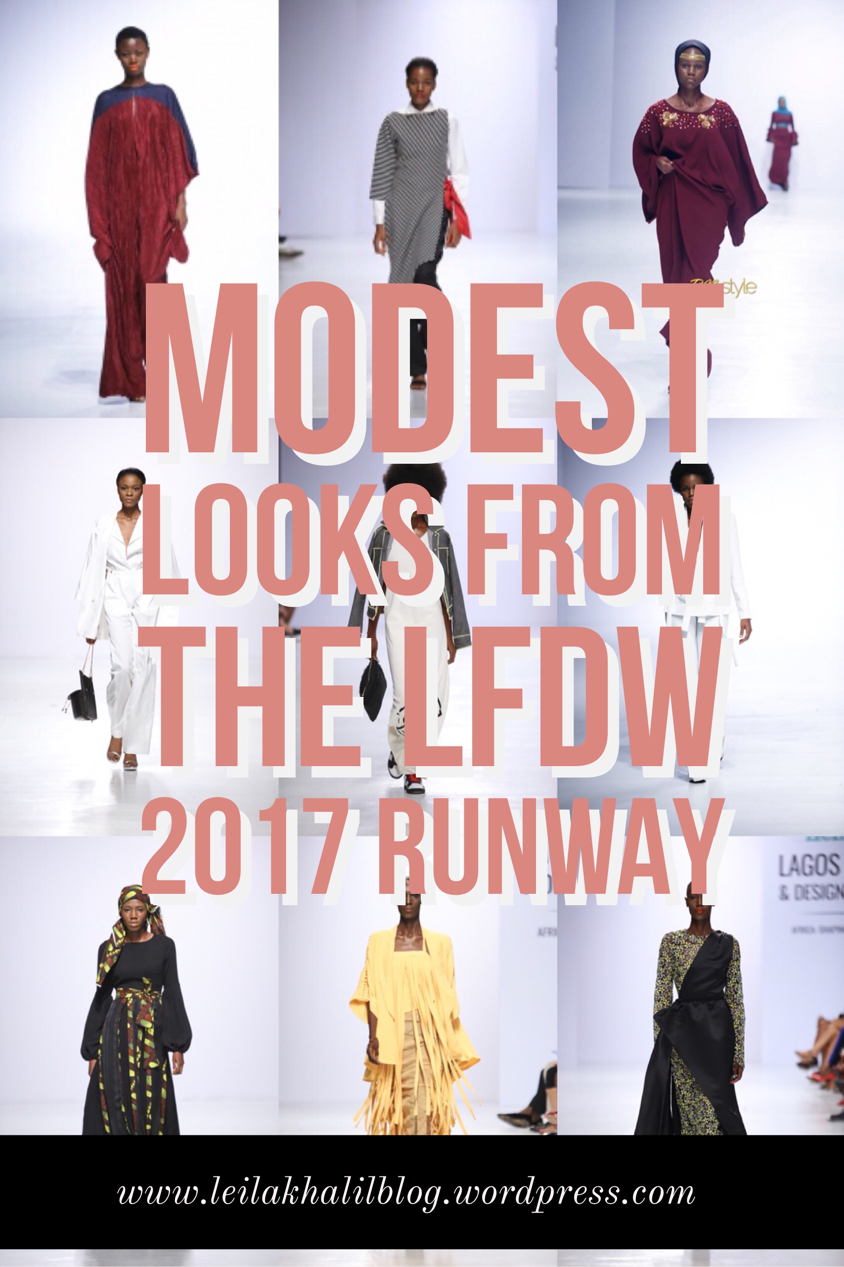 Modest Looks from the LFDW 2017 Runway 